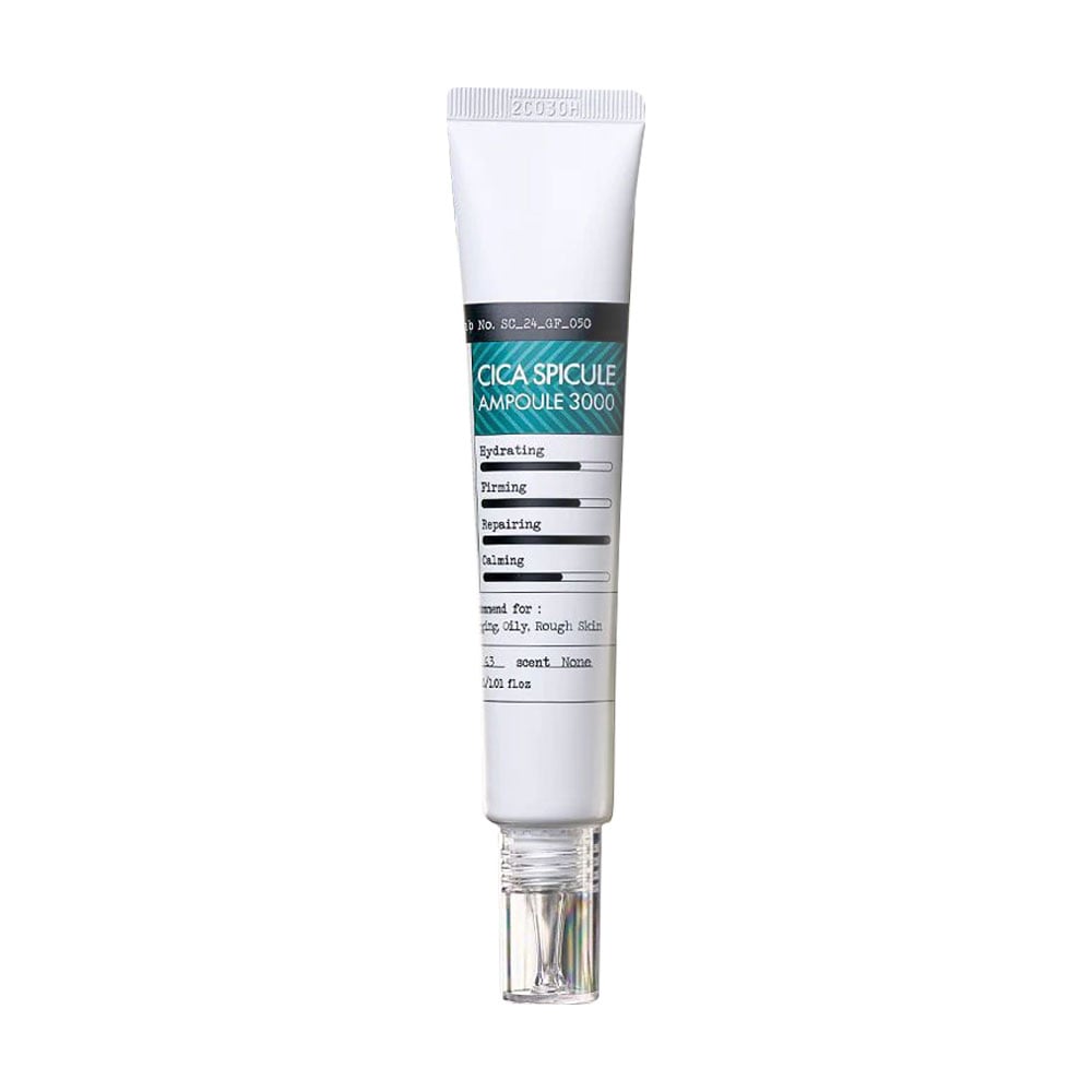 Відновлювальна сироватка для обличчя Derma Factory Cica Spicule Ampoule 3000 зі спікулами та центеллою азіатською, 30 мл